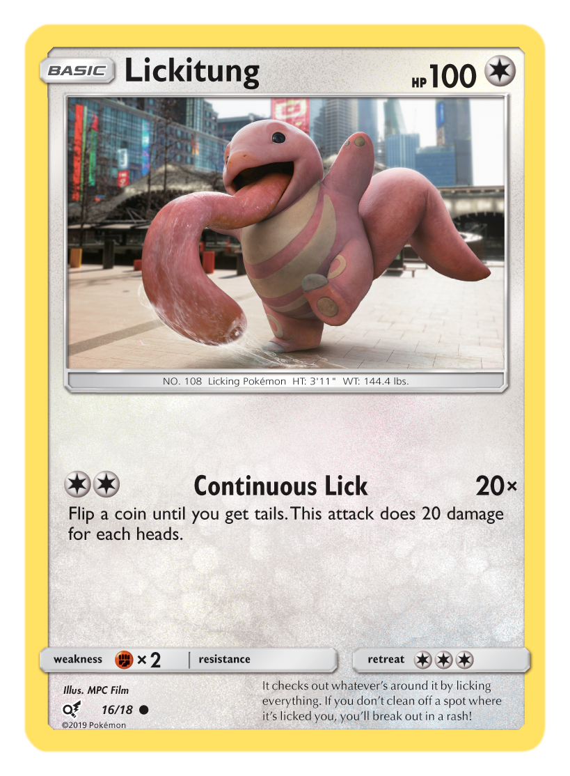 Lickitung - 16/18 - Holo Common