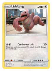 Lickitung - 16/18 - Holo Common