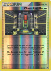 Champion's Room - 135/147 - Uncommon - Reverse Holo