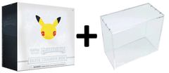 MINT Pokemon Celebrations Elite Trainer Box PLUS Acrylic Case Protector