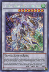 Crystal Wing Synchro Dragon - SHVI-EN049 - Secret Rare - 1st Edition