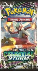 Pokemon Sun & Moon SM7 Celestial Storm Booster Pack -- Blaziken Pack Art