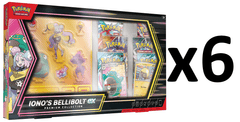 Pokemon Iono's Bellibolt ex Premium Collection Box CASE (6 Boxes)