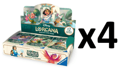 Disney Lorcana Archazia's Island Booster Box CASE (4 Booster Boxes) - MARCH 22, 2025 RELEASE DATE