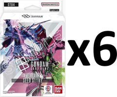 Gundam Card Game - ST04 SEED Strike Starter Deck DISPLAY (6 Decks)