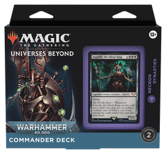 MTG Warhammer 40,000 40k Commander Deck - Necron Dynasties (Regular Edition)