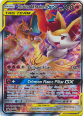 Charizard & Braixen GX SM230 Full-Art Promo - TAG TEAM Generations Premium Collection