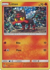 Litten 3/12 Confetti Holo Promo - 2017 McDonald's Collection