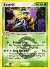 Beedrill - 1/112 - Rare - Reverse Holo