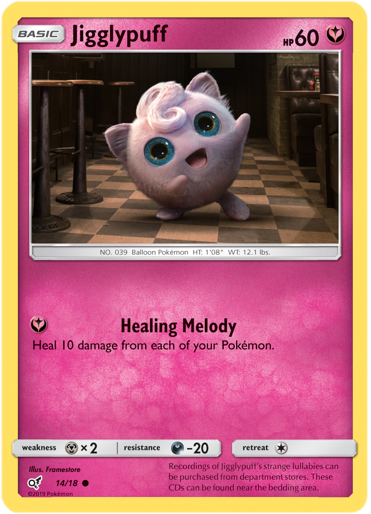 Jigglypuff - 14/18 - Holo Common