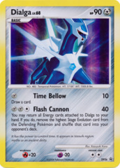 Dialga DP26 JUMBO OVERSIZED Sheen Holo Promo - Dialga Premium Box Exclusive