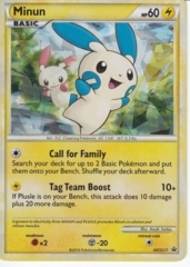 Minun HGSS17 Cracked Ice Holo Promo - Undaunted Blister Exclusive