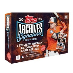 2025 Topps Archives Signature Series MLB Baseball Hobby Box - ACTIVE Player Edition