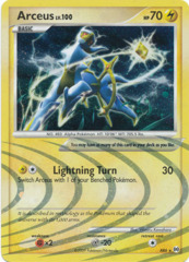 Arceus - AR6 - Holo Rare