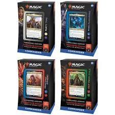 MTG Commander Legends: Battle for Baldur's Gate Commander Decks - Set of 4