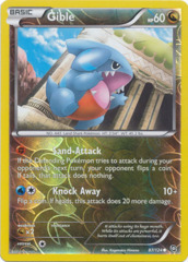 Gible - 87/124 - Common - Reverse Holo