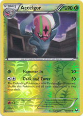 Accelgor - 11/108 - Rare - Reverse Holo