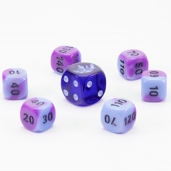 Pokemon SWSH6 Chilling Reign Elite Trainer Dice - Shadow (PURPLE)