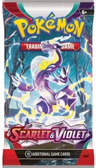 Pokemon SV1 Scarlet & Violet BASE Booster Pack -- Miraidon Pack Art