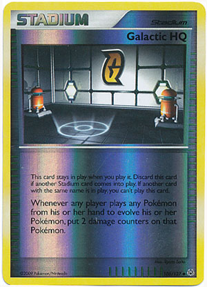 Galactic HQ - 106/127 - Uncommon - Reverse Holo