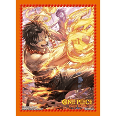 One Piece TCG Sleeves - Assortment 10 Portgas.D.Ace 70ct