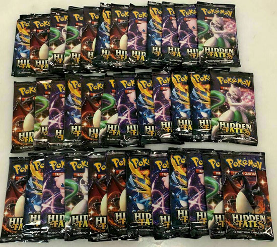 Pokemon newest Booster Packs Lots