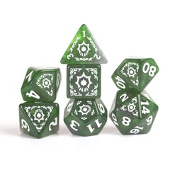 Sirius Dice Dungeons & Dragons Adventure Dice - Cleric: Green