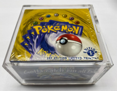 CERTIFIED AUTHENTIC English Pokemon Base Set 1st Booster Box - HAWAIIAN BOX