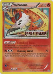 Volcarona BW40 Tinsel Holo Promo - Dark Explorers Prerelease