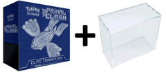MINT Pokemon XY5 Primal Clash Elite Trainer Box: Kyogre PLUS Acrylic Case Protector
