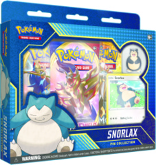 Pokemon Snorlax Pin Collection Box