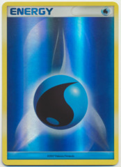 Water Energy Unnumbered Sheen Holo Promo - 2007 Pokemon League