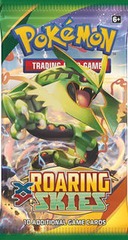 Pokemon XY6 Roaring Skies Booster Pack -- Mega Rayquaza Pack Art