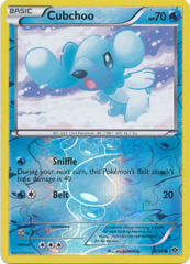 Cubchoo - 36/99 - Common - Reverse Holo