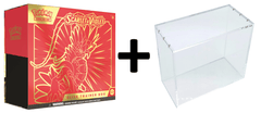 MINT Pokemon SV1 Scarlet & Violet Elite Trainer Box - Koraidon (RED) PLUS Acrylic Case Protector
