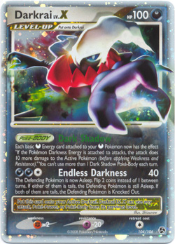 Darkrai LV.X - 104/106 - Rare Holo