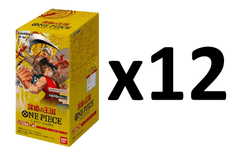 JAPANESE One Piece OP-04 Kingdoms of Conspiracy Booster CASE (12 Boxes)