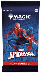 MTG Marvel's Spider-Man PLAY Booster Pack -- NO REFUNDS OR CANCELLATIONS, ALL SALES ARE FINAL
