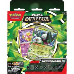 Pokemon Meowscarada ex Deluxe Battle Deck