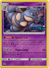 Nidoqueen SM160 Wave Holo Promo - SM9 Team Up Prerelease