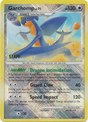 Garchomp 5/147 Crosshatch Holo STAFF Promo - 2010 National Championships