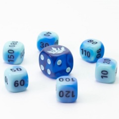 Pokemon SWSH6 Chilling Reign Elite Trainer Dice - Ice (BLUE)