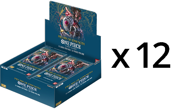 One Piece Pillars of Strength Booster Box CASE (12 Boxes) OP03