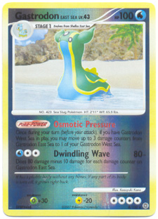 Gastrodon East Sea - 8/132 - Rare - Reverse Holo