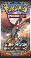 Pokemon Sun & Moon SM3 Burning Shadows Booster Pack -- Ho-oh Pack Art