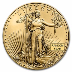 1 oz American Gold Eagle Coin (Random Year)