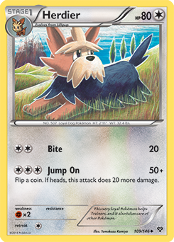 Herdier - 109/146 - Uncommon