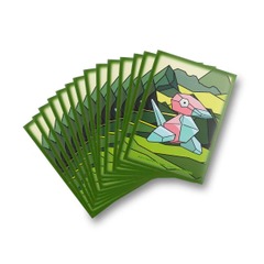 Pokemon Porygon & Polygons Sleeves (65ct) - POKEMON CENTER EXCLUSIVE