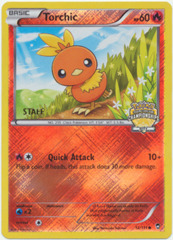 Torchic 12/111 Crosshatch Holo STAFF Promo - 2015 City Championships