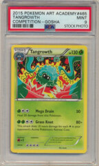 2015 Pokemon Art Academy Promo Tangrowth (Gosha) PSA 9 MINT